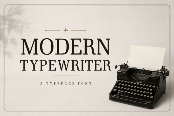 Modern Typewriter