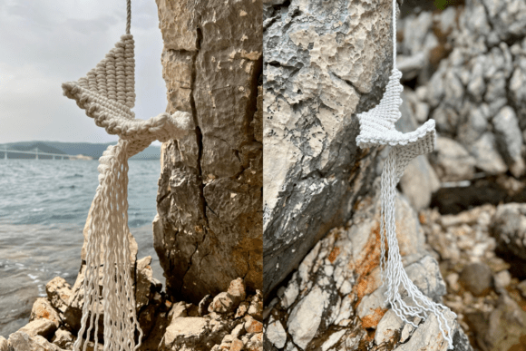 3D Art "Ocean Spirit", Beach House Decor