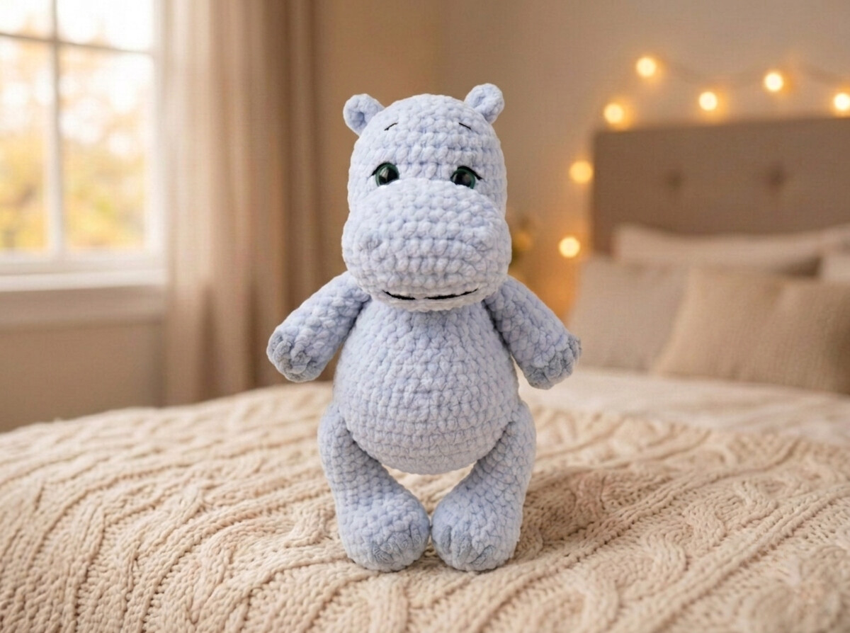Bubbles Hippo Pattern