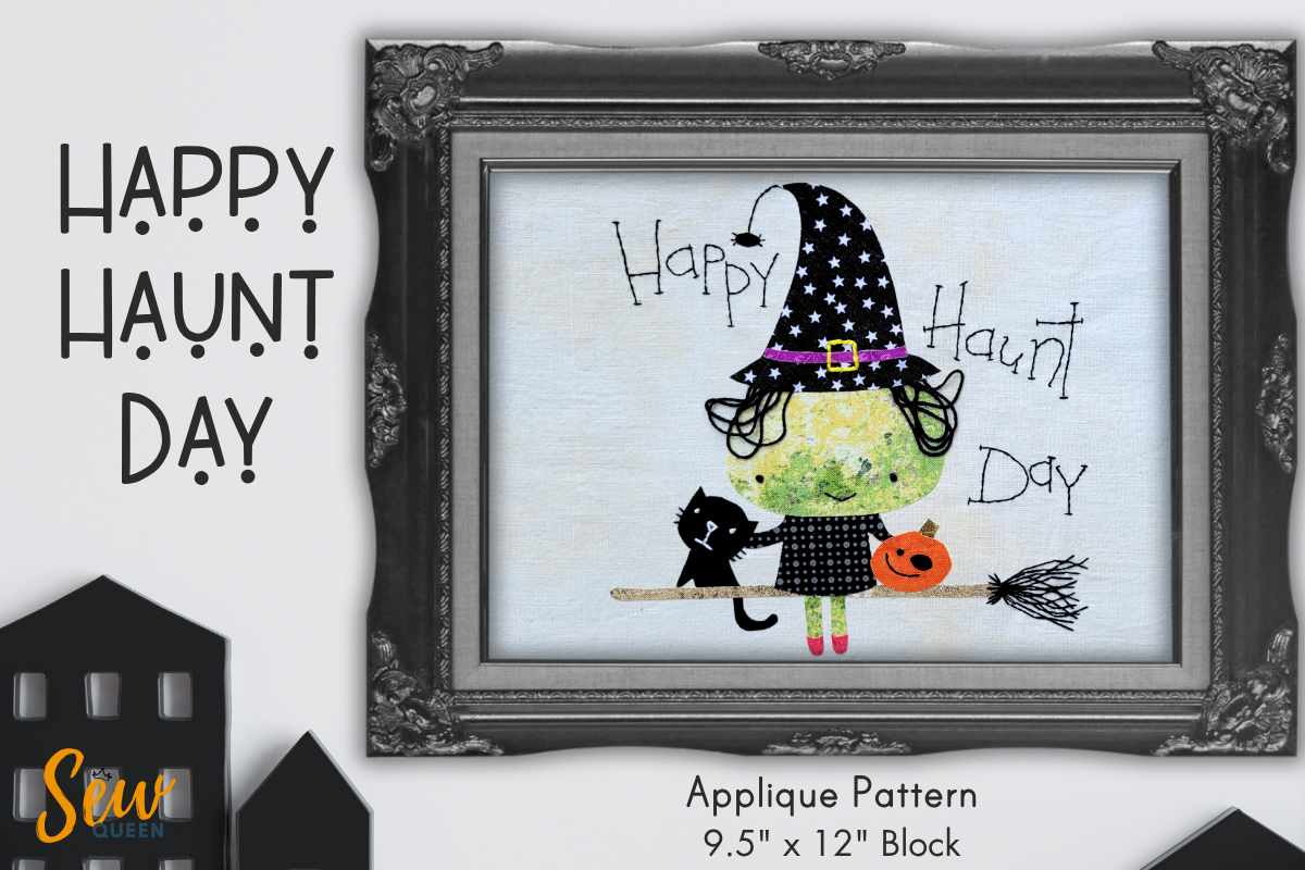 Happy Haunt Day – Applique Pattern