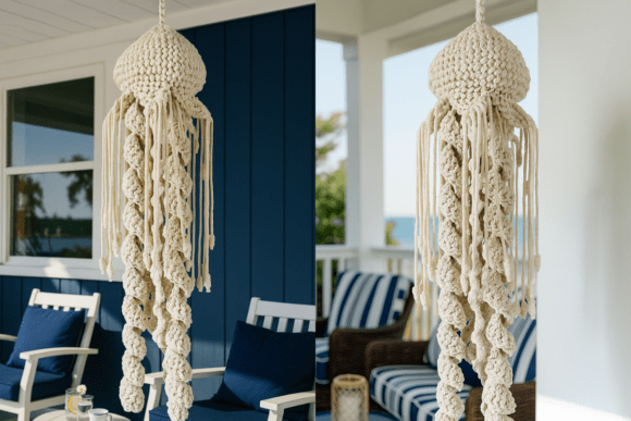 Macrame Jellyfish PDF Pattern