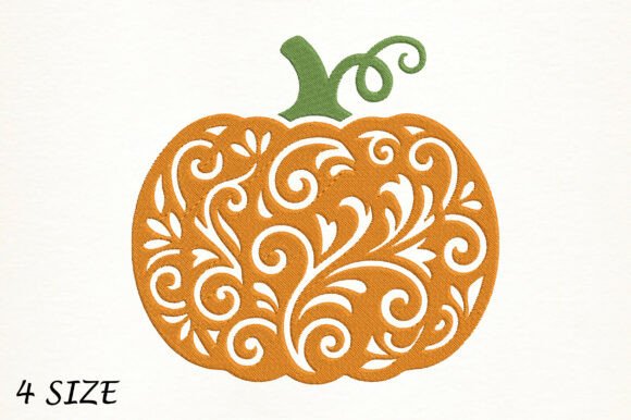 Pumpkin Embroidery Designs