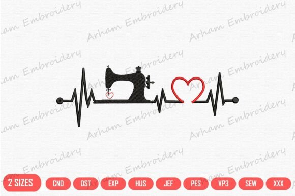 Sewing Machine Heartbeat