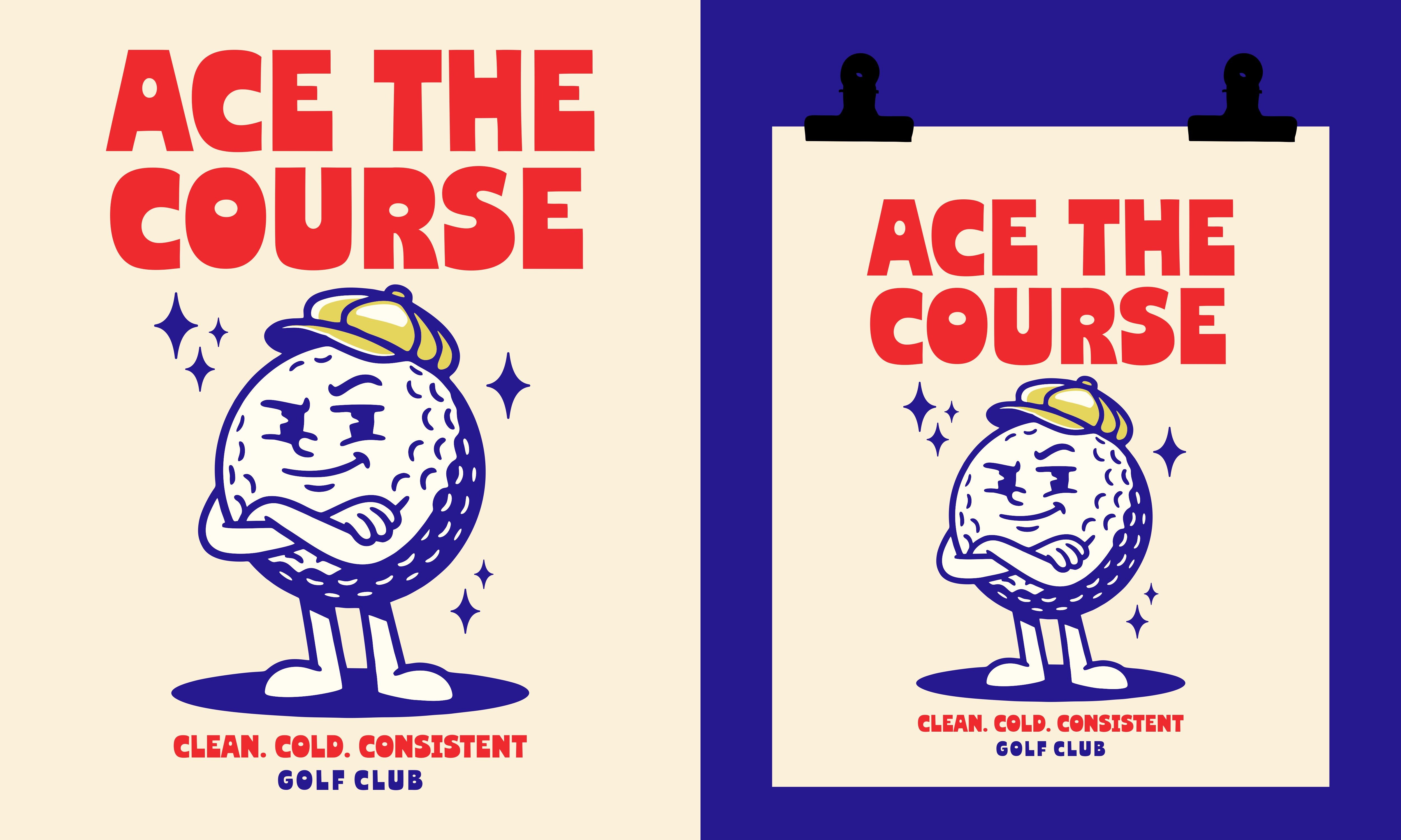 Cartoon Character Golf Ball