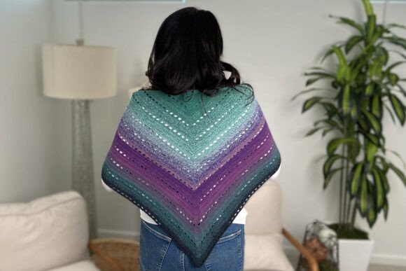 Crofton Shawl Crochet Pattern