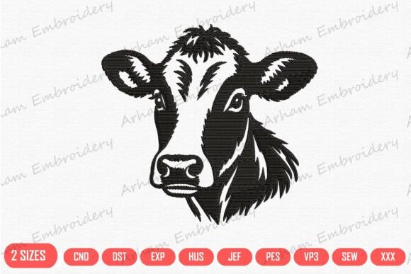 Farm Animal Cow Head