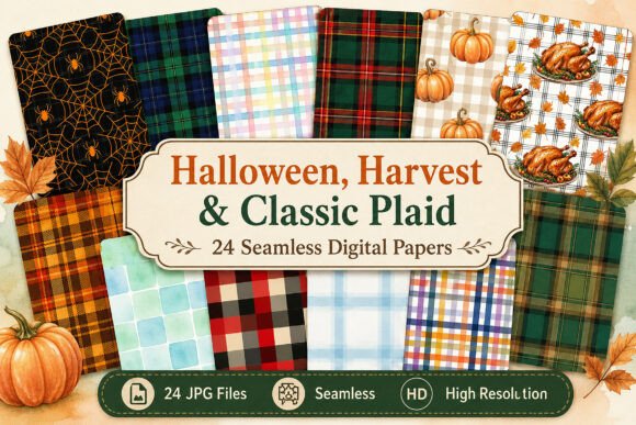 Halloween, Harvest & Classic Plaid