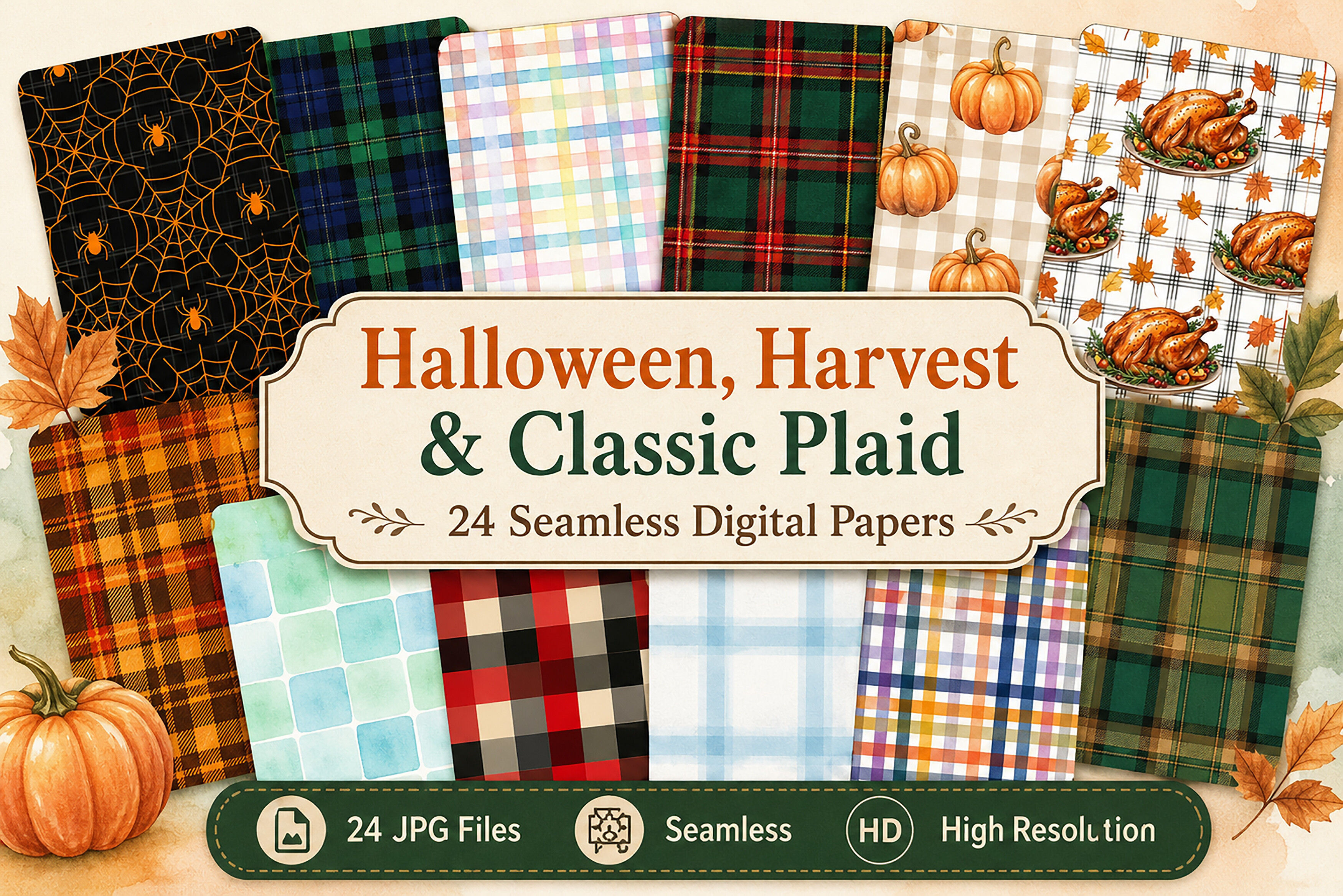 Halloween, Harvest & Classic Plaid
