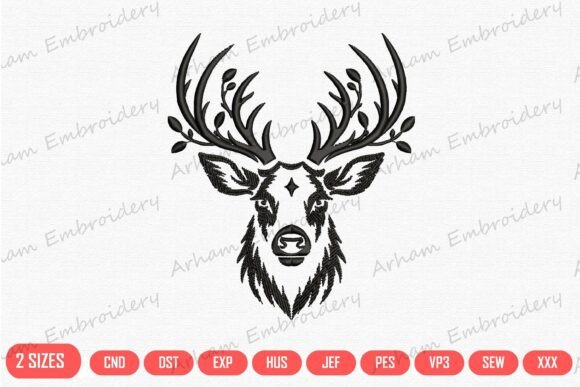 Majestic Deer Head