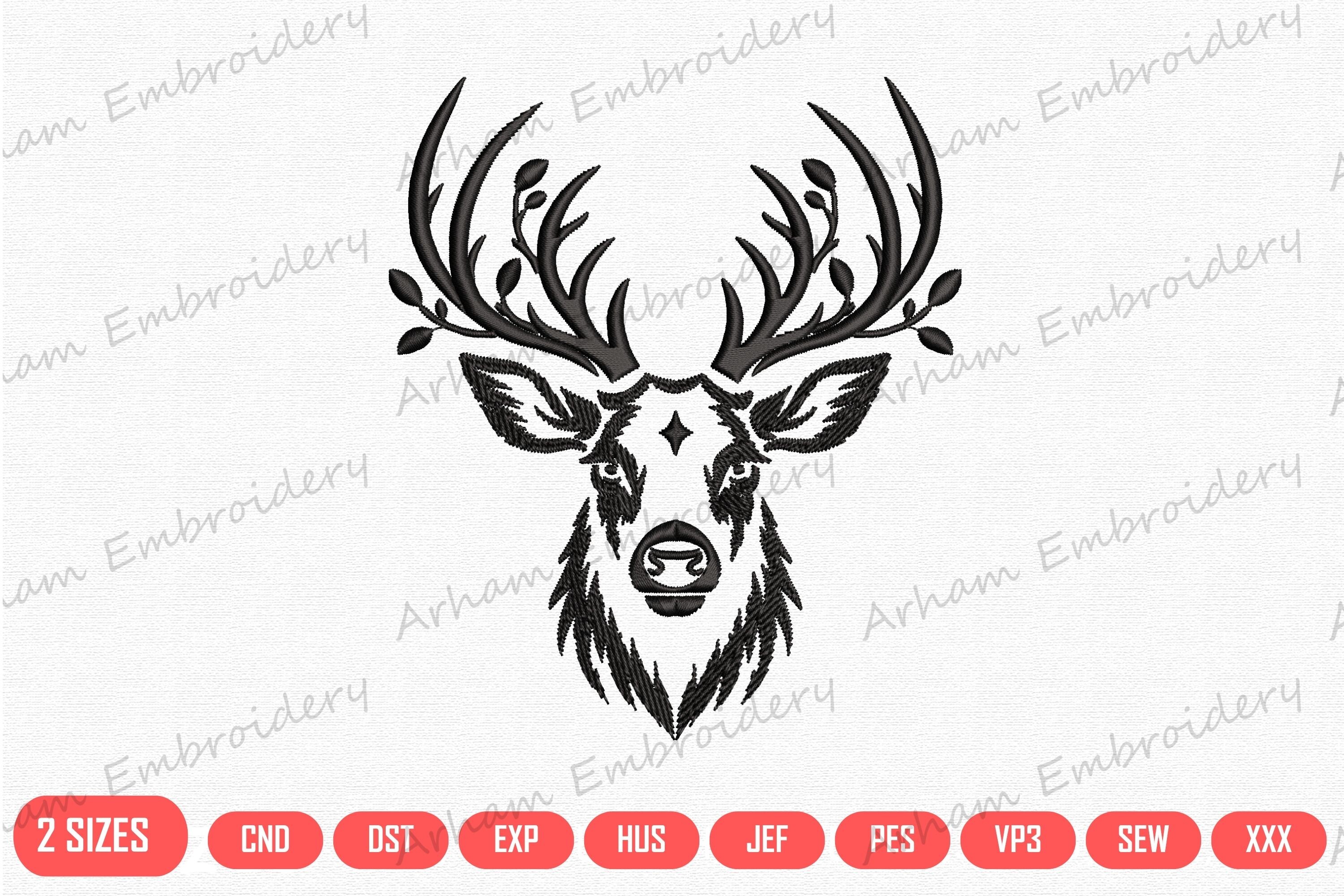 Majestic Deer Head