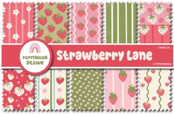 Strawberry Lane Paper Set