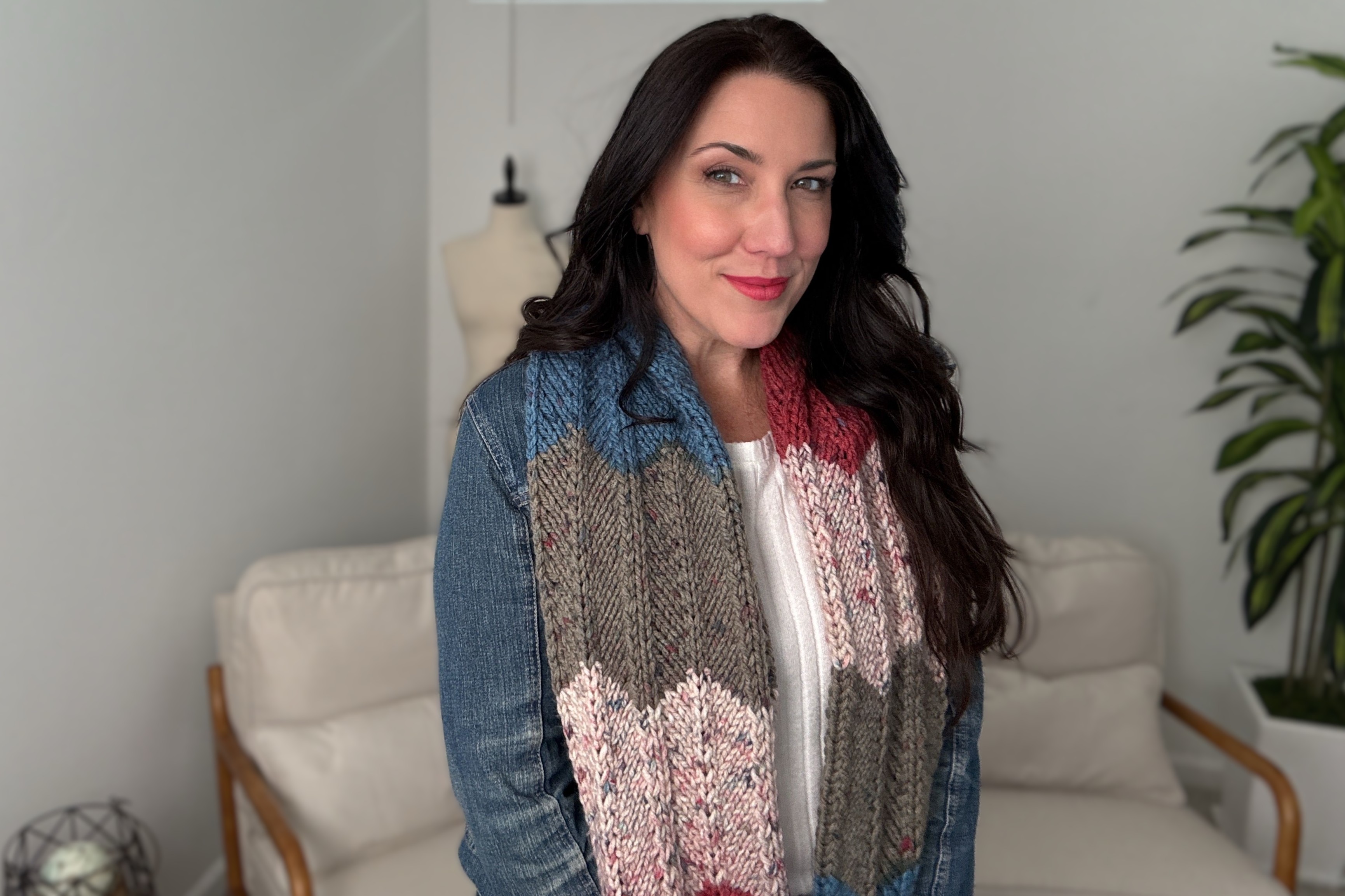 Agate Scarf Knit Pattern