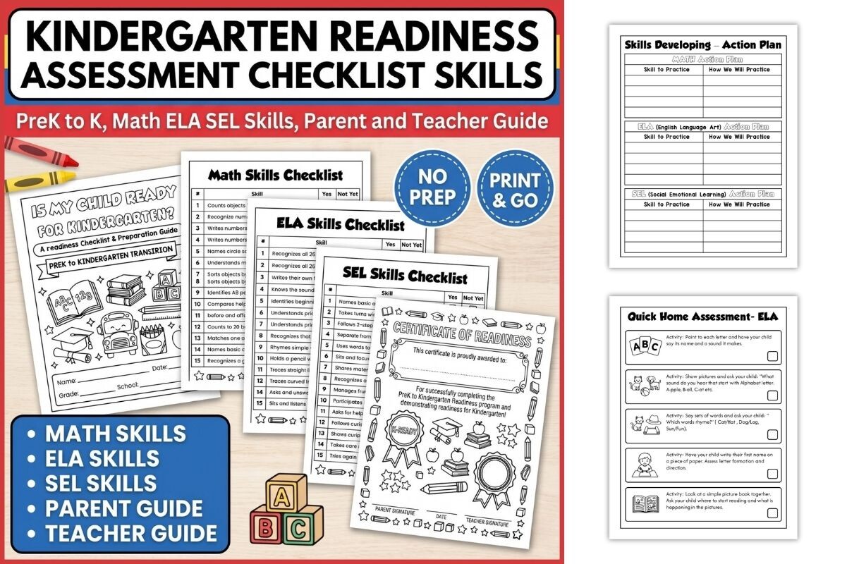 Kindergarten Transition Checklist