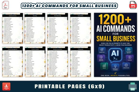 1200+ AI Commands for Small Business