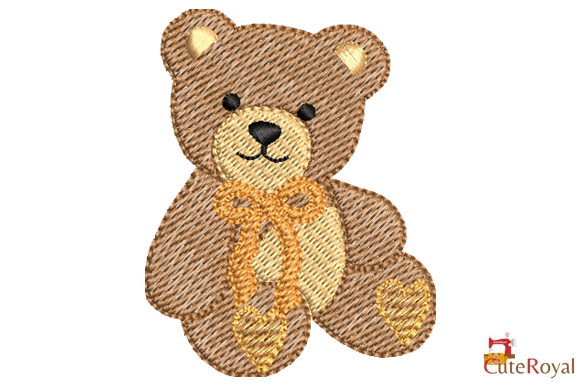 Cute Baby Teddy Bear – 6 Sizes