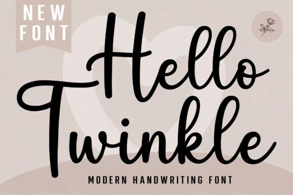 Hello Twinkle font