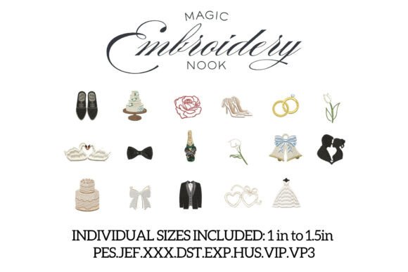 Mini Wedding Bundle X 17 Designs
