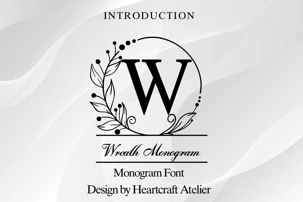 Wreath Monogram