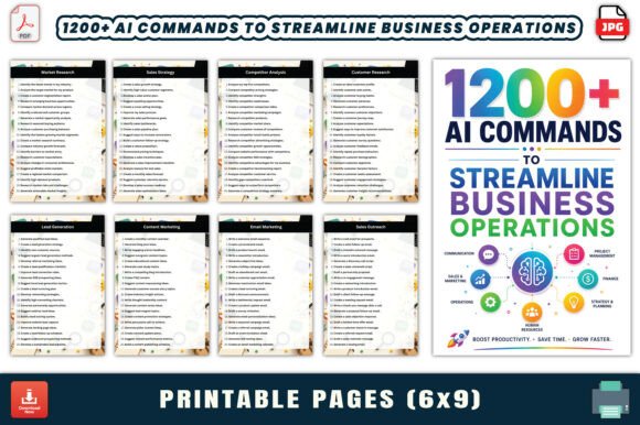 1200+ AI Commands to Streamline Business