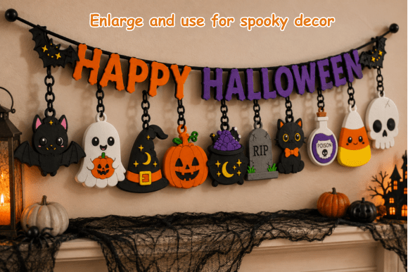 Halloween Charm Pack 3D Print Files - 10 Models - Image 5