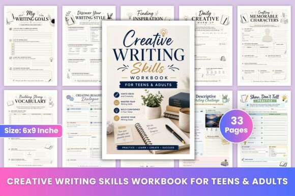 Creative Writing Skills Workbook for