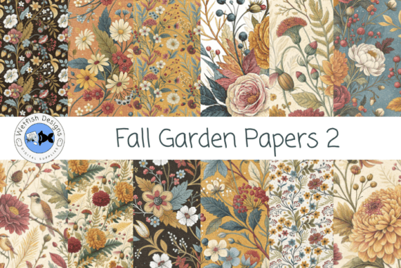 Preview of Fall Garden Papers 2