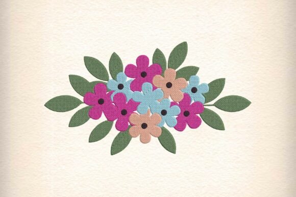 Flower Embroidery Design