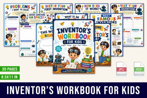 Inventor Workbook for Kids