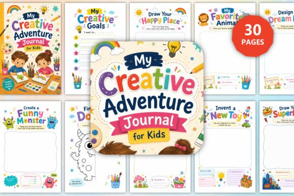 My Creative Adventure Journal for Kids