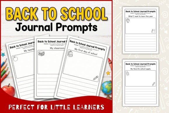 Back to School Journal Prompts for Kids