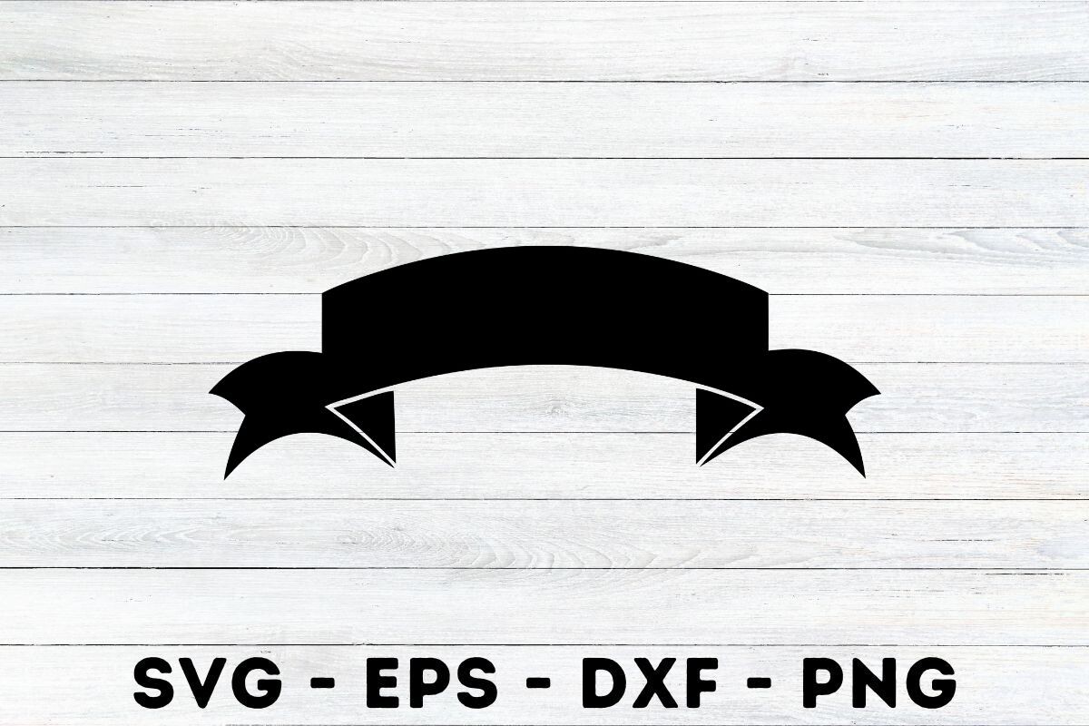Banner Cricut Silhouette SVG