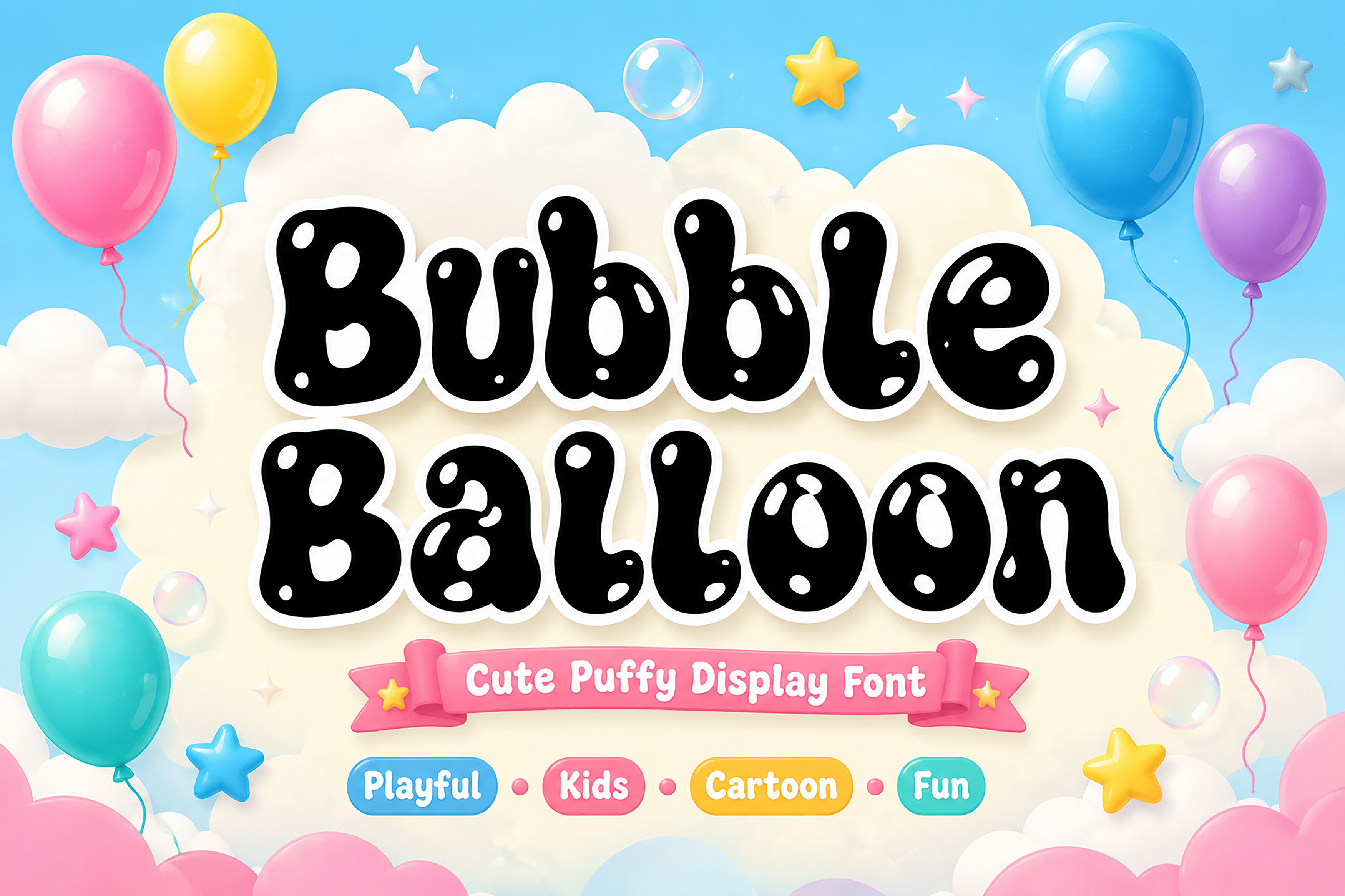 22 Best Bubble Fonts for Kids, Stickers, and Social Media in 2026