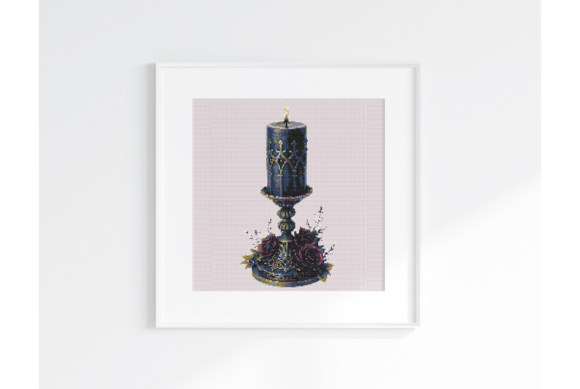 Candle Light Cross Stitch PDF
