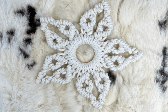 Christmas Star Macrame Pattern