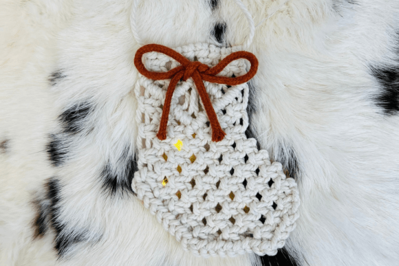 Christmas Stocking Macrame Pattern