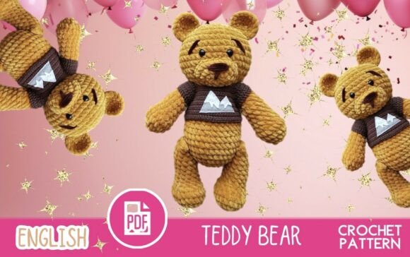 Crochet Teddy Bear / Amigurumi PDF
