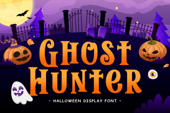 Ghost Hunter Font: Spooky & Playful Halloween Typeface for Posters