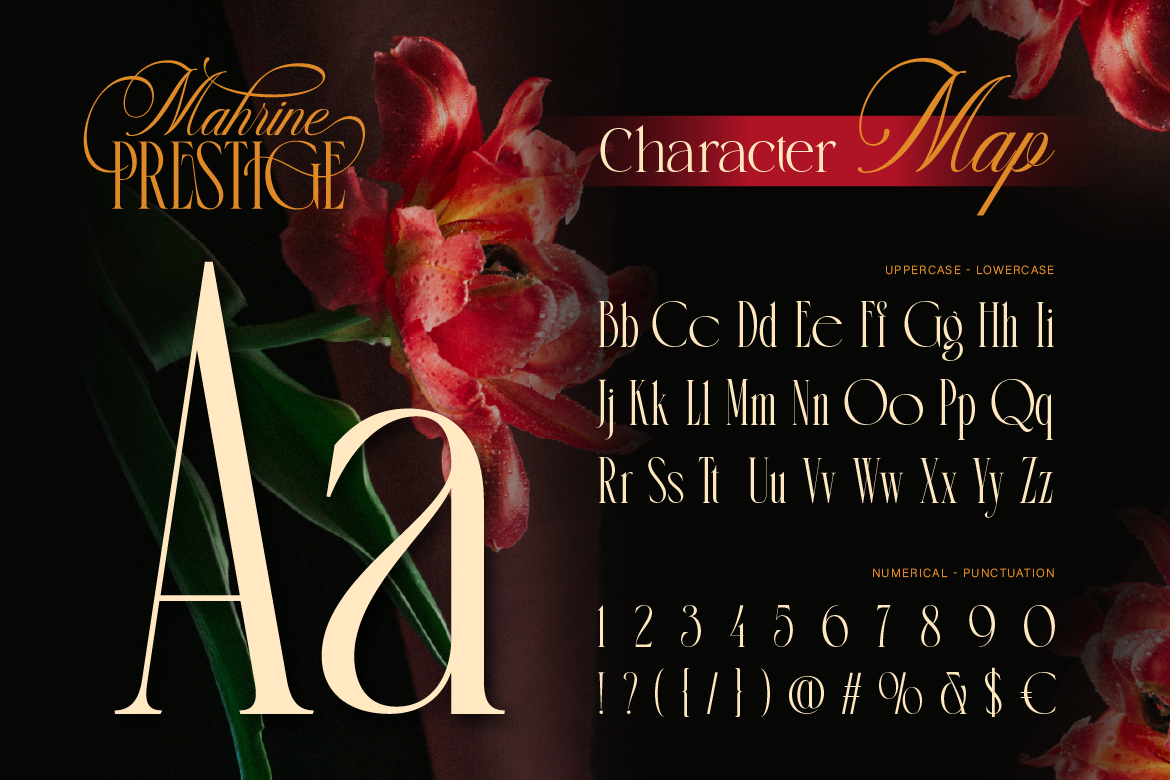 Mahrine Prestige Font - photo 2