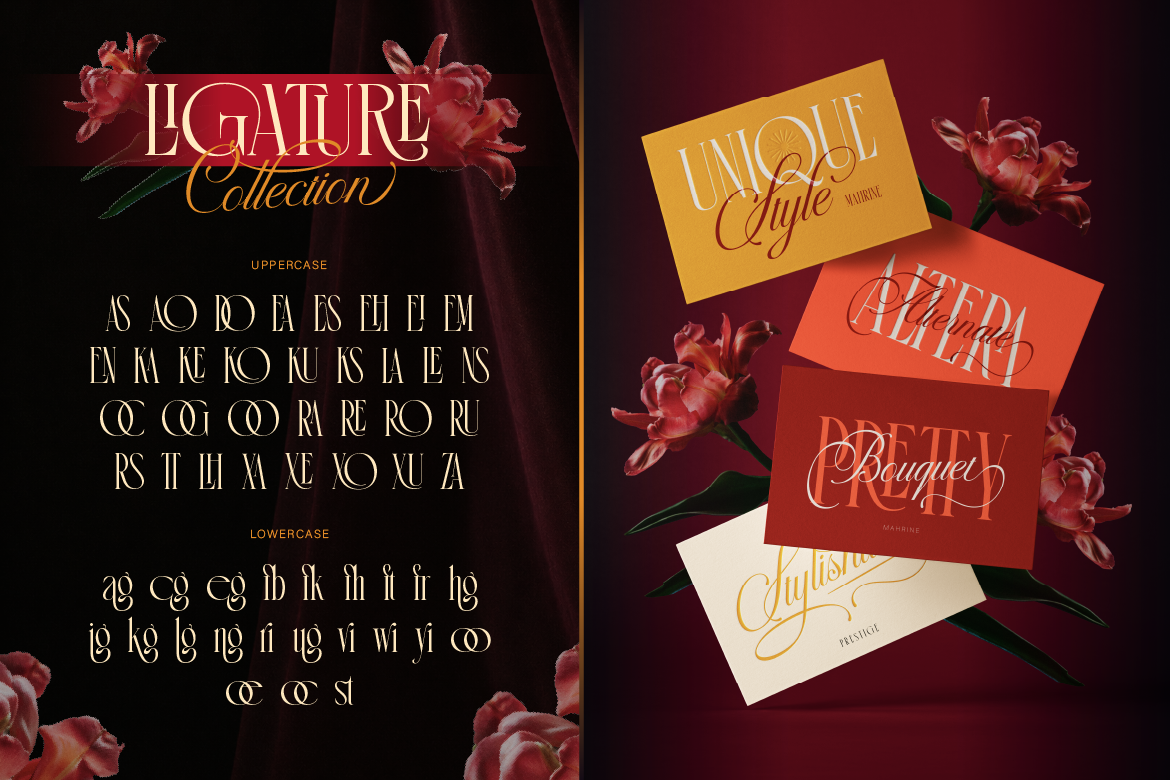 Mahrine Prestige Font - photo 5