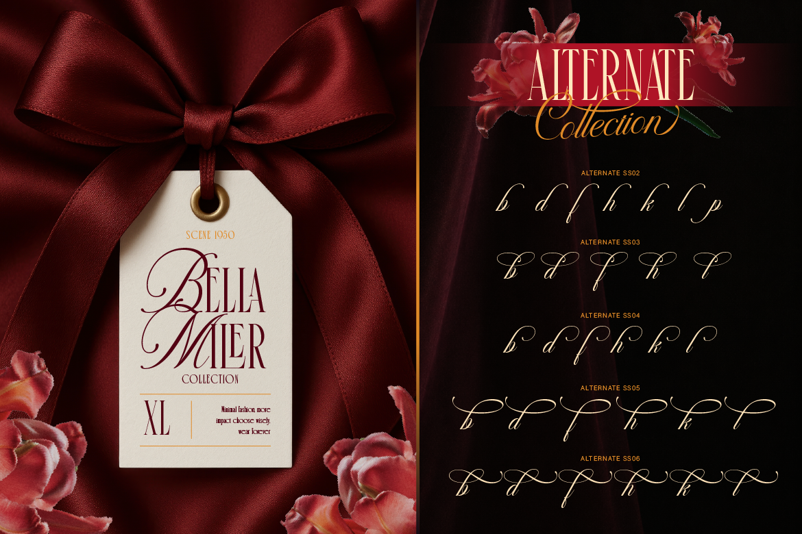 Mahrine Prestige Font - photo 8