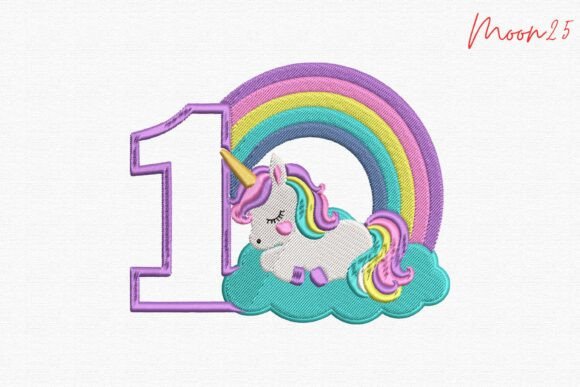 Number 1 Rainbow Unicorn Machine