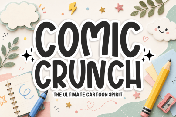 Comic Crunch Fonts