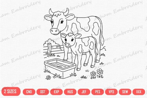 Cow and Calf