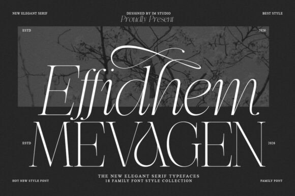 Effidhem Mevagen Font