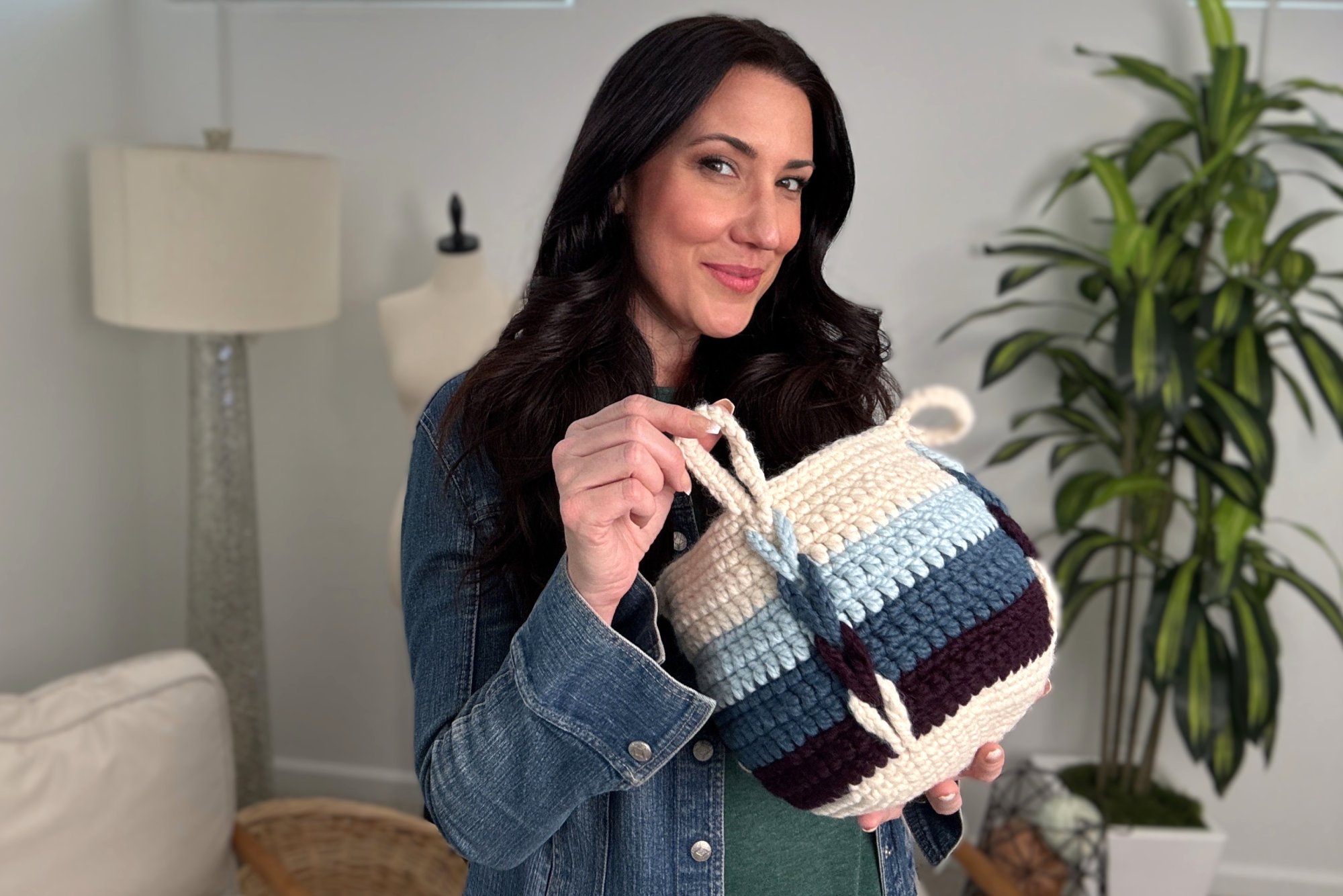 Entwined Basket Crochet Pattern