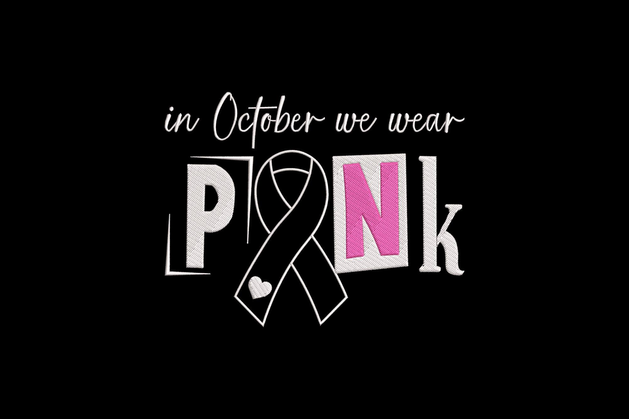 In October We Wear Pink