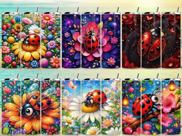 Ladybugs Tumbler Wrap Bundle