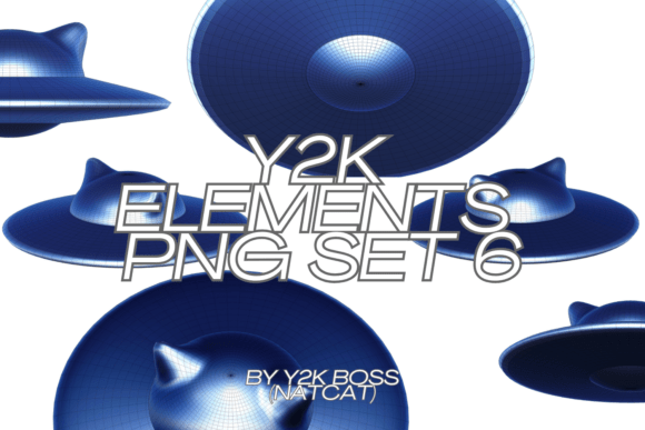 Y2K UFO Flying Saucer Cat Bundle