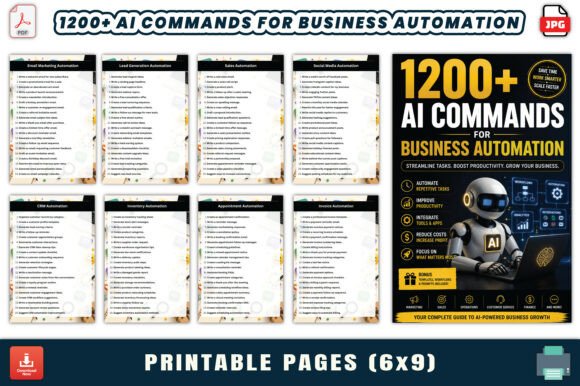1200+ AI Commands for Business Automatio