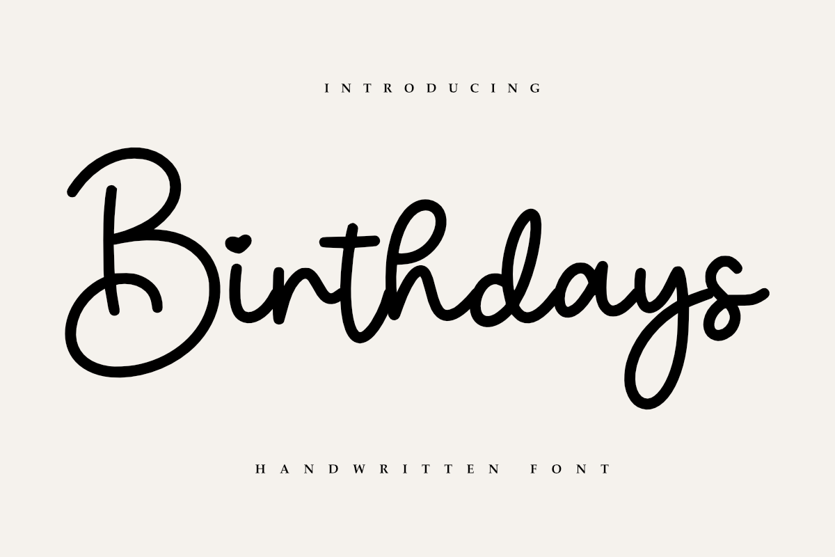 Birthdays